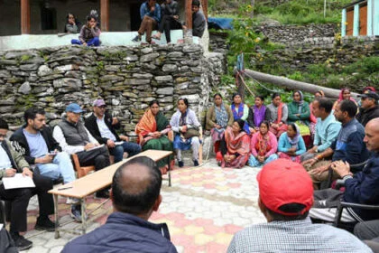 उच्च समिति पहुंची आपदाग्रस्त धराली, किया मूल्यांकन