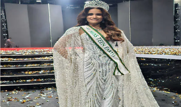 क्यूबा की लीह रेयास ने जीता मिस टीन अर्थ 2025 का ताज