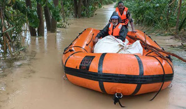 बीएसएफ ने बाढ़ प्रभावित सीमावर्ती गाँवों में समय पर कई लोगों को सुरक्षित निकाला