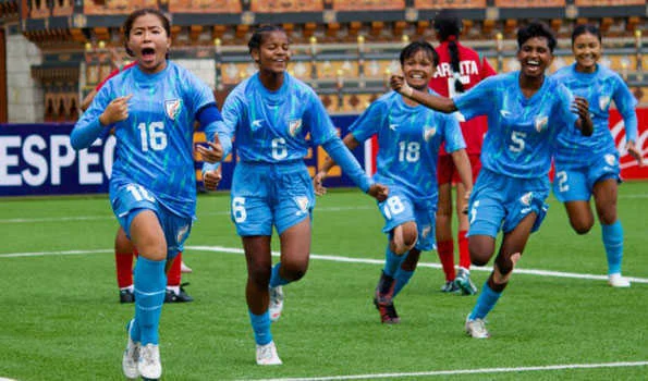 भारत ने सैफ अंडर-17 महिला चैंपियनशिप में बांग्लादेश को हराया