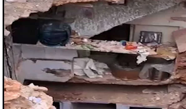 जयपुर में जर्जर भवन गिरने से दो लोगों की मौत, पांच घायल