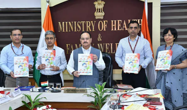 नड्डा ने वैश्विक खाद्य नियामक शिखर सम्मेलन के लोगो और ब्रोशर का अनावरण किया