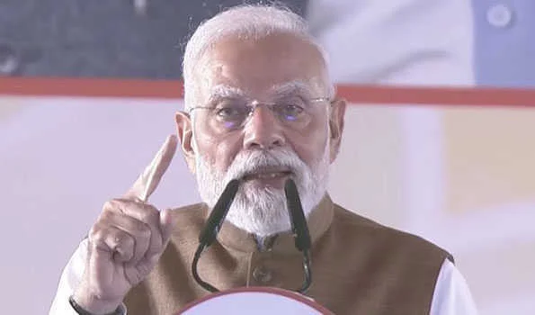 प्रधानमंत्री मोदी ने दिल्ली भाजपा कार्यालय का किया उद्घाटन