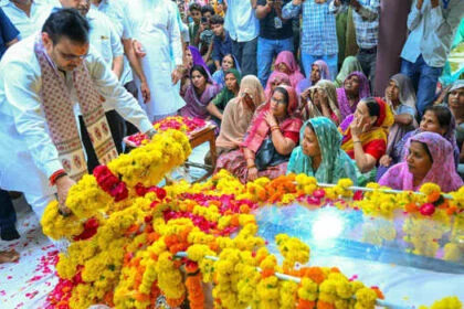 भजनलाल ने पूर्व मंत्री नन्दलाल मीणा को दी श्रद्धांजलि