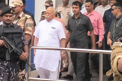 भागवत आरएसएस की समन्वय बैठक में भाग लेने जोधपुर पहुंचे