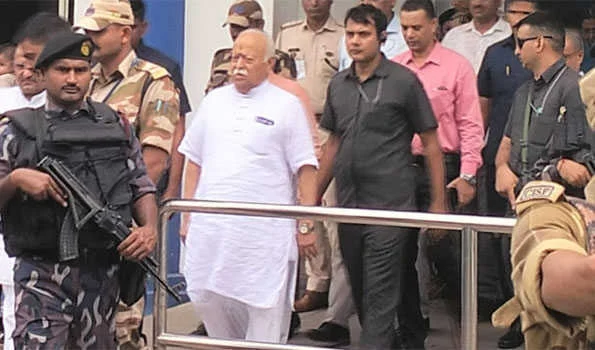 भागवत आरएसएस की समन्वय बैठक में भाग लेने जोधपुर पहुंचे