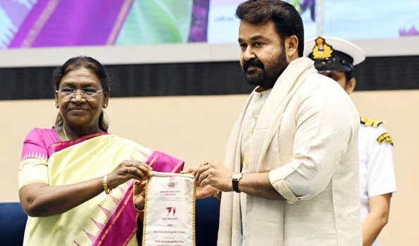 मलियाली अभिनेता मोहनलाल को दादा साहब फाल्के सम्मान, शाहरुख, रानी मुखर्जी सर्वश्रेष्ठ अदा के लिए सम्मानित