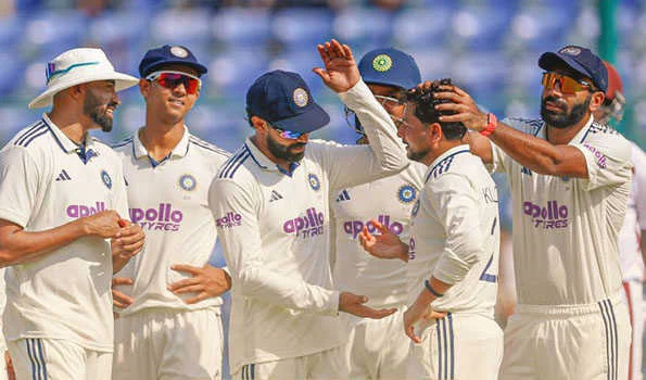 कुलदीप का पंजा, भारत ने वेस्टइंडीज को 248 रनों पर किया ढेर