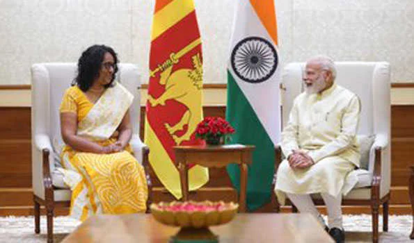 डॉ.अमरसूर्या की यात्रा से श्रीलंका-भारत संबंधों को मिलेगी नयी गति : मोदी