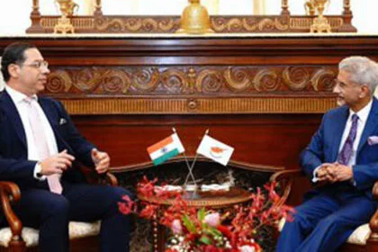 भारत और साइप्रस ने विभिन्न क्षेत्रों में सहयोग बढाने के लिए संयुक्त कार्य योजना की समीक्षा की