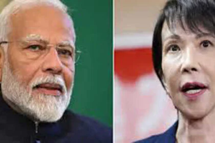 मोदी ने जापान की प्रधानमंत्री के साथ रणनीतिक और वैश्विक साझेदारी पर चर्चा की