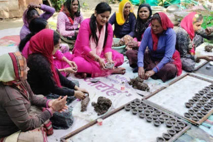 राजस्थान में इस बार गाय के गोबर से बने दीपकों की रोशनी जगमगायेगी