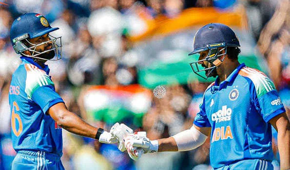 रोहित और श्रेयस के अर्धशतक, भारत ने ऑस्ट्रेलिया को दिया 265 रनों का लक्ष्य