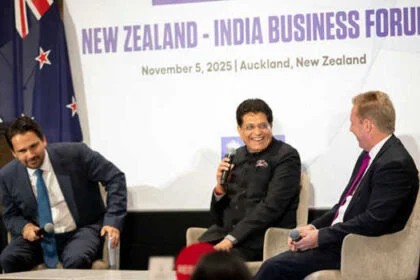 भारत के तेजी से बढ़ते बाजार से न्यूजीलैंड को होगा लाभ: गोयल