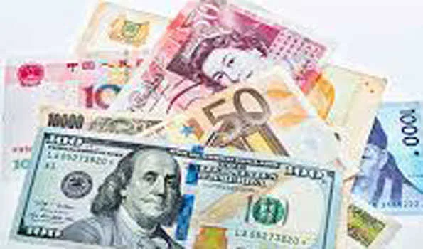 विदेशी मुद्रा भंडार तीन सप्ताह में 21.87 अरब डॉलर घटा