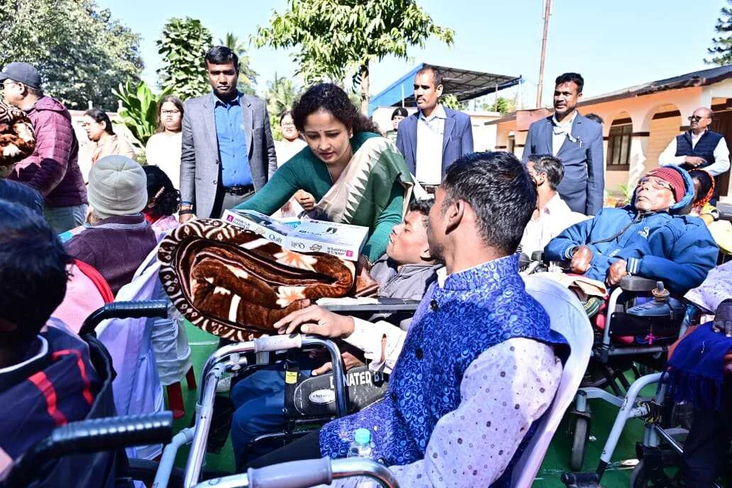 हेमन्त सोरेन और कल्पना सोरेन ने शिबू सोरेन जयंती पर चेशायर होम में दिव्यांग बच्चों संग समय बिताया