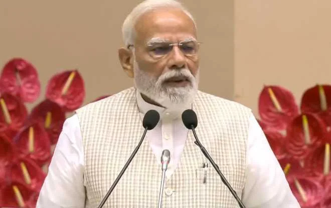 पीएम मोदी ने विकसित भारत 2047 के लिए पेश किये नौ संकल्प, कहा- जनता को संभालनी होगी कमान